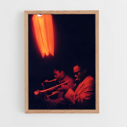 ap-john coltrane-5 cadre Bois clair
