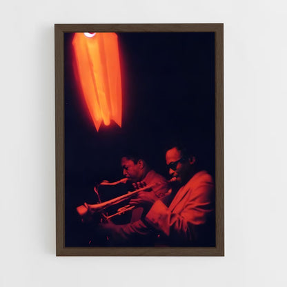 ap-john coltrane-5 cadre Bois foncé
