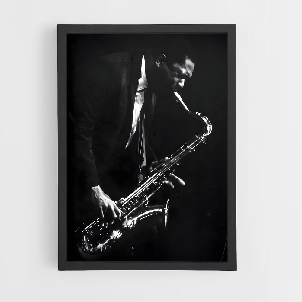 ap-john coltrane-6 cadre Noir