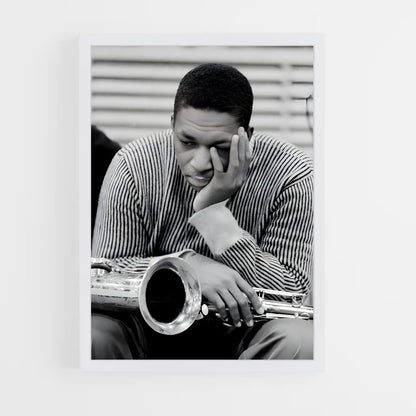 ap-john coltrane-7 cadre Blanc