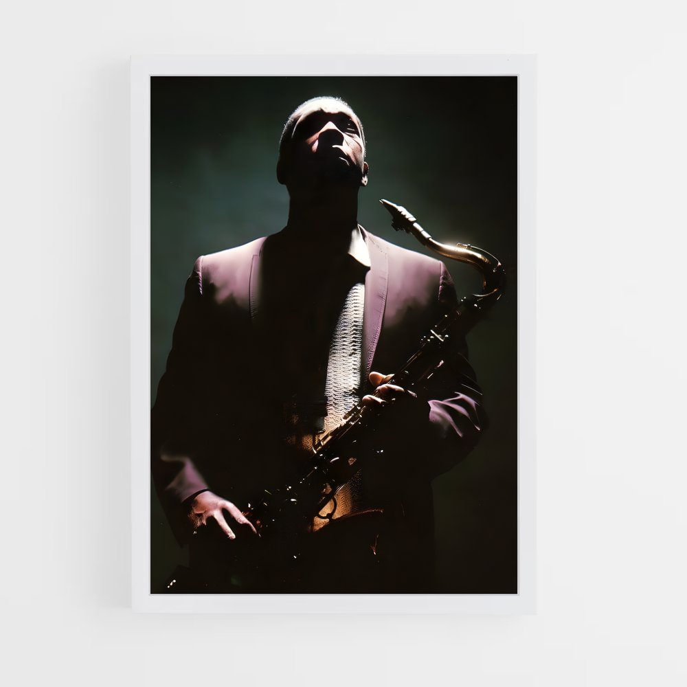 ap-john coltrane-8 cadre Blanc