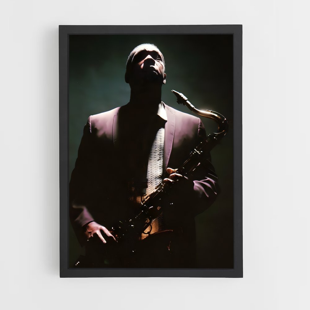 ap-john coltrane-8 cadre Noir