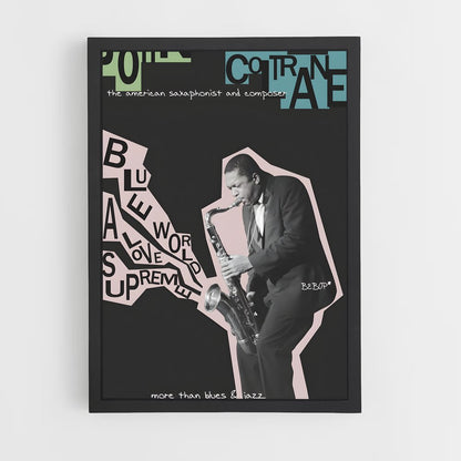ap-john coltrane-9 cadre Noir