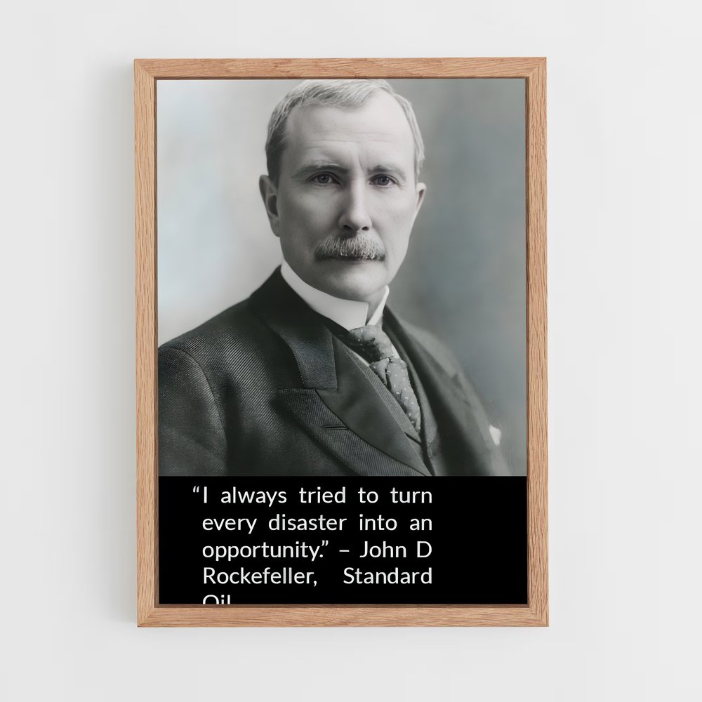 ap-john d rockefeller-1 cadre Bois clair