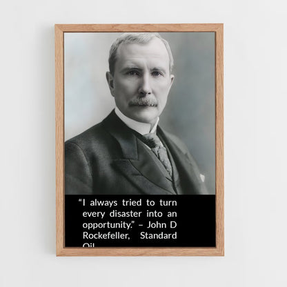 ap-john d rockefeller-1 cadre Bois clair
