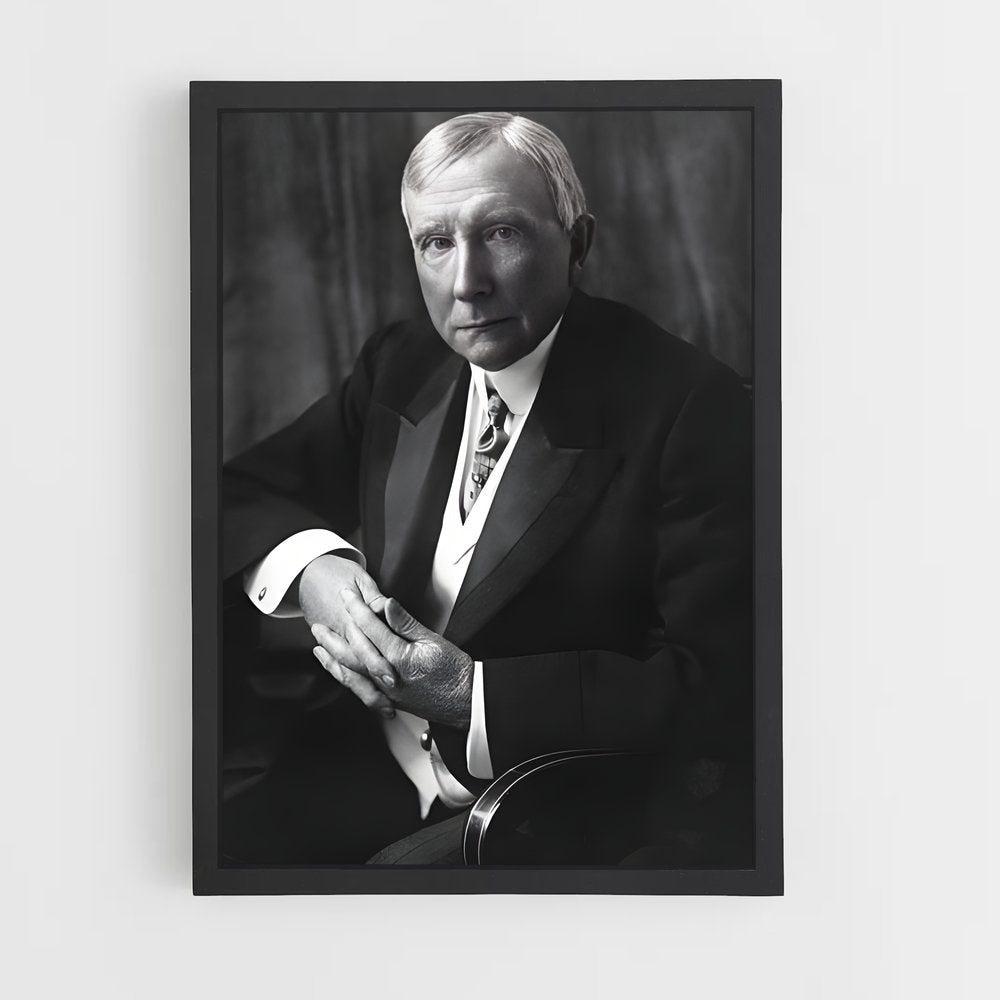 ap-john d rockefeller-4 cadre Noir