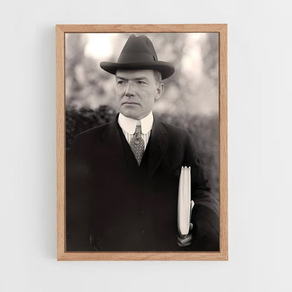 ap-john d rockefeller-5 cadre Bois clair
