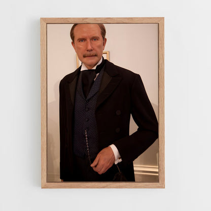ap-john d rockefeller-6 cadre Bois clair