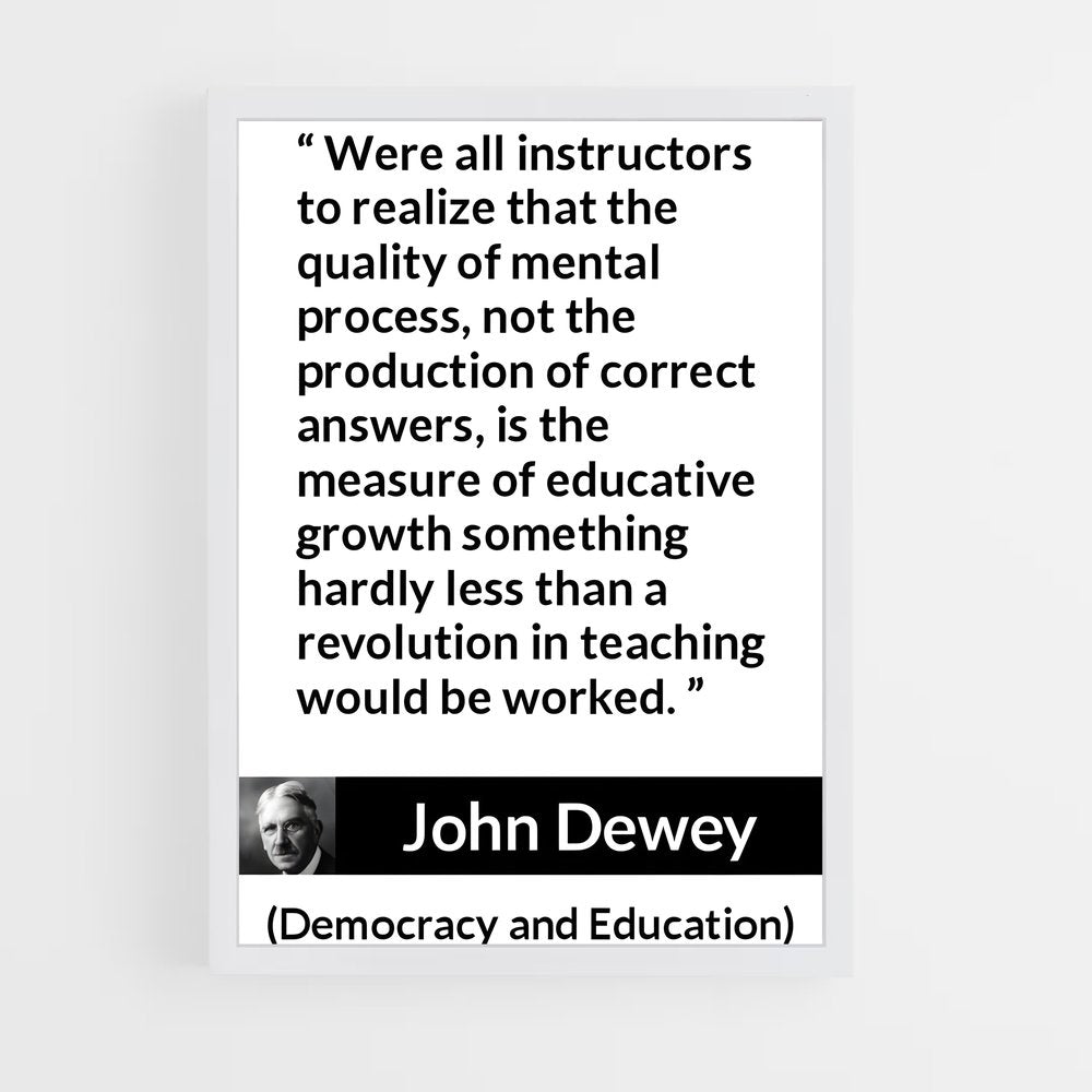 ap-john dewey-3 cadre Blanc