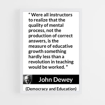 ap-john dewey-3 cadre Blanc
