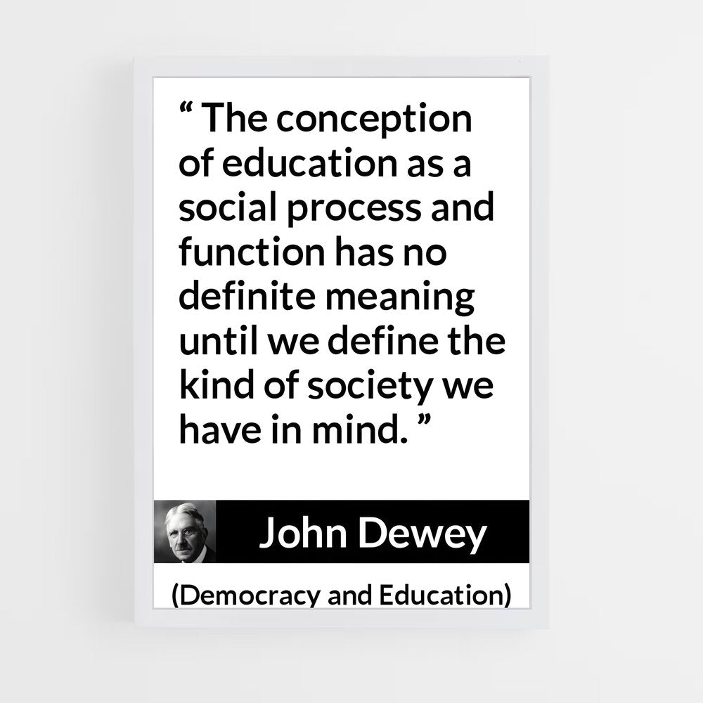 ap-john dewey-4 cadre Blanc