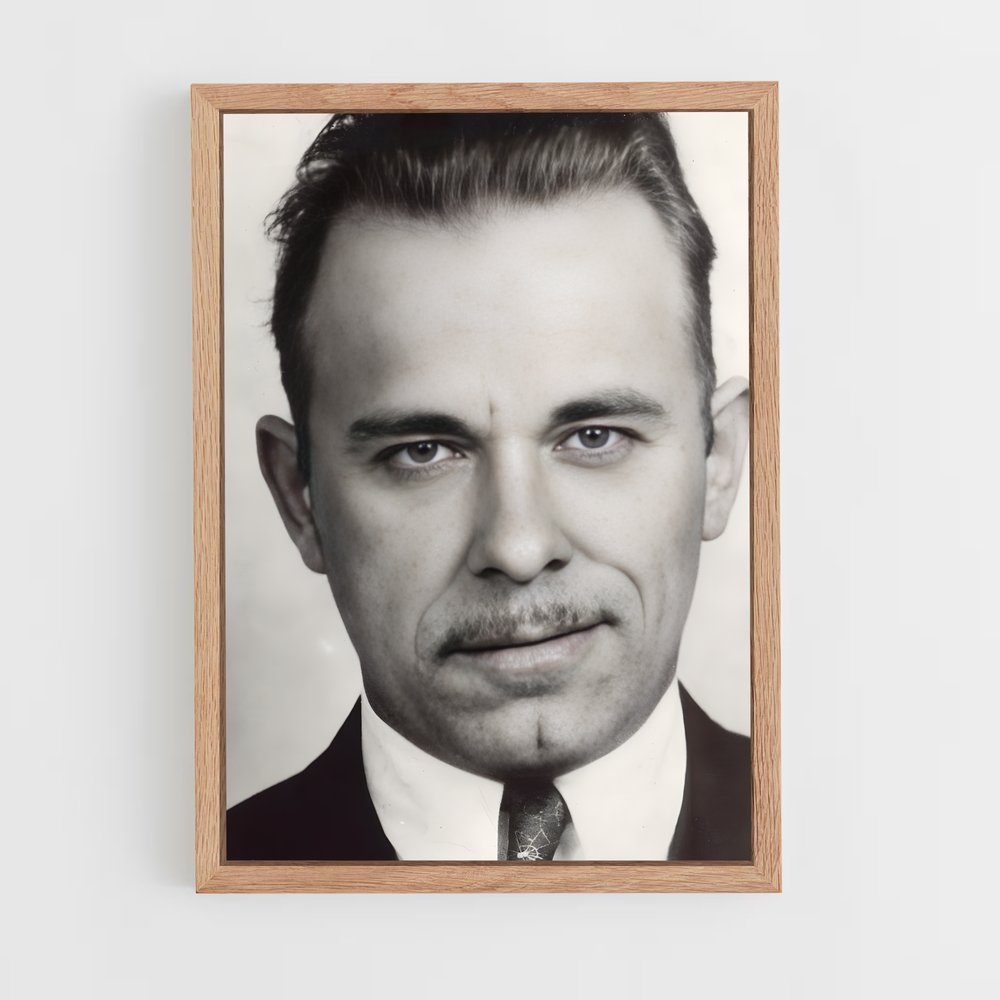 ap-john dillinger-2 cadre Bois clair