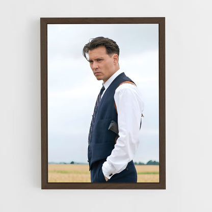 ap-john dillinger-8 cadre Bois foncé