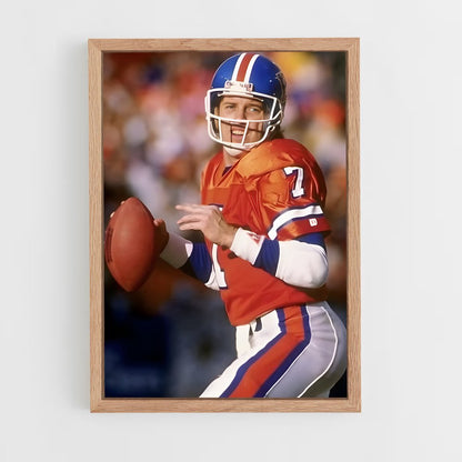 ap-john elway-3 cadre Bois clair