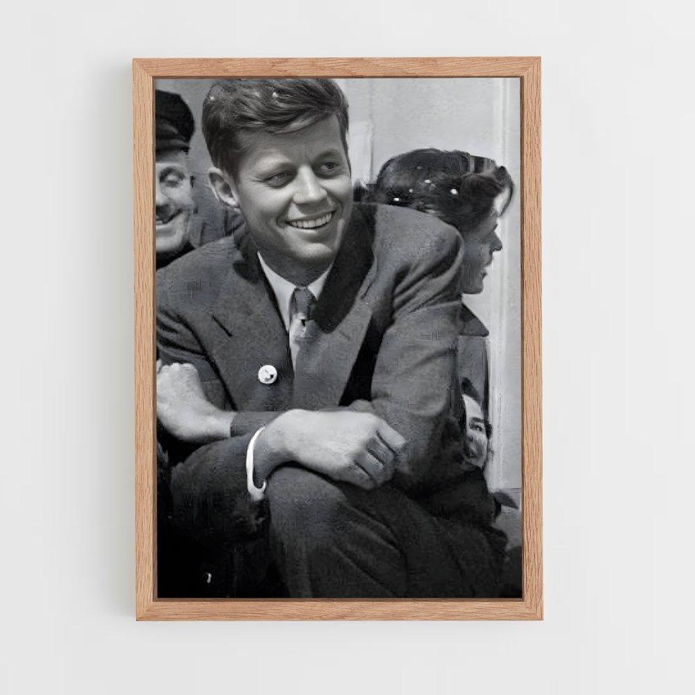 ap-john f kennedy-3 cadre Bois clair