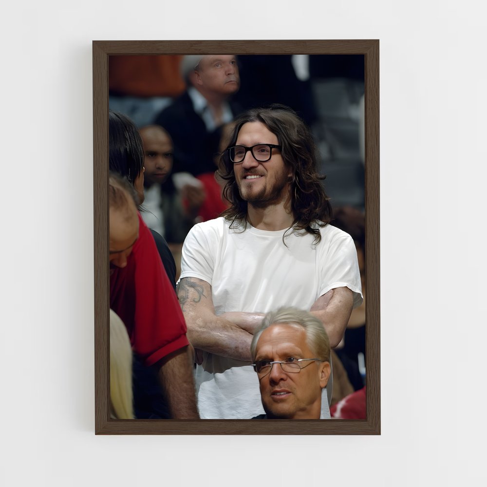 ap-john frusciante-1 cadre Bois foncé