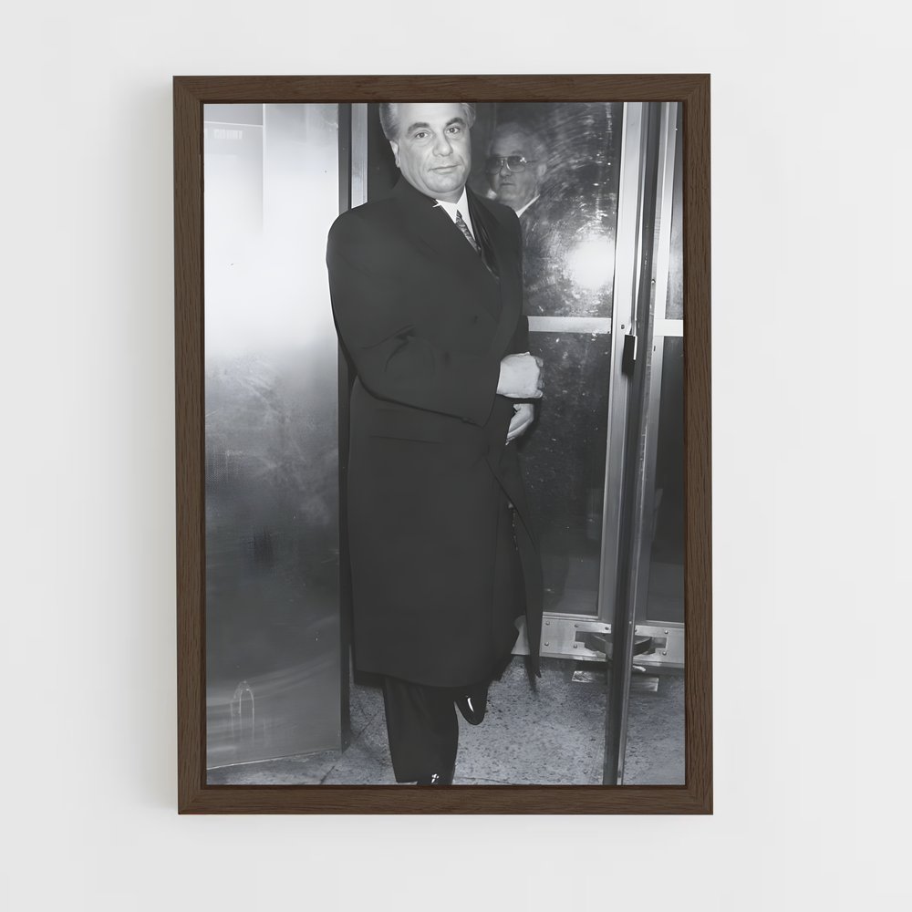 ap-john gotti-1 cadre Bois foncé