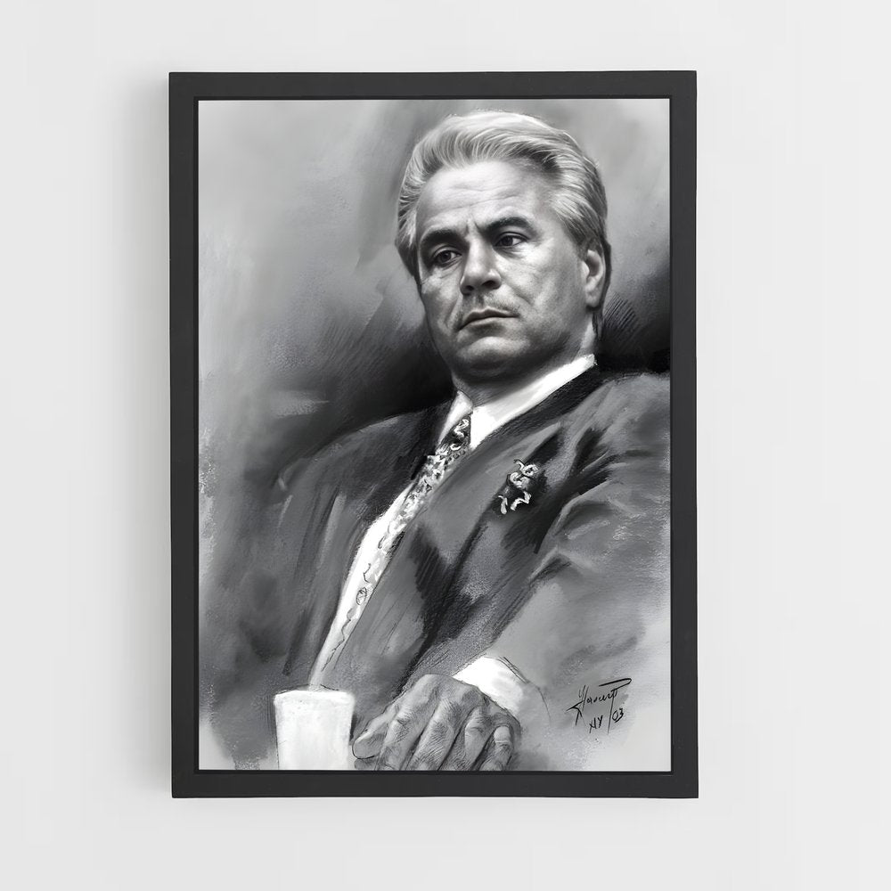 ap-john gotti-4 cadre Noir