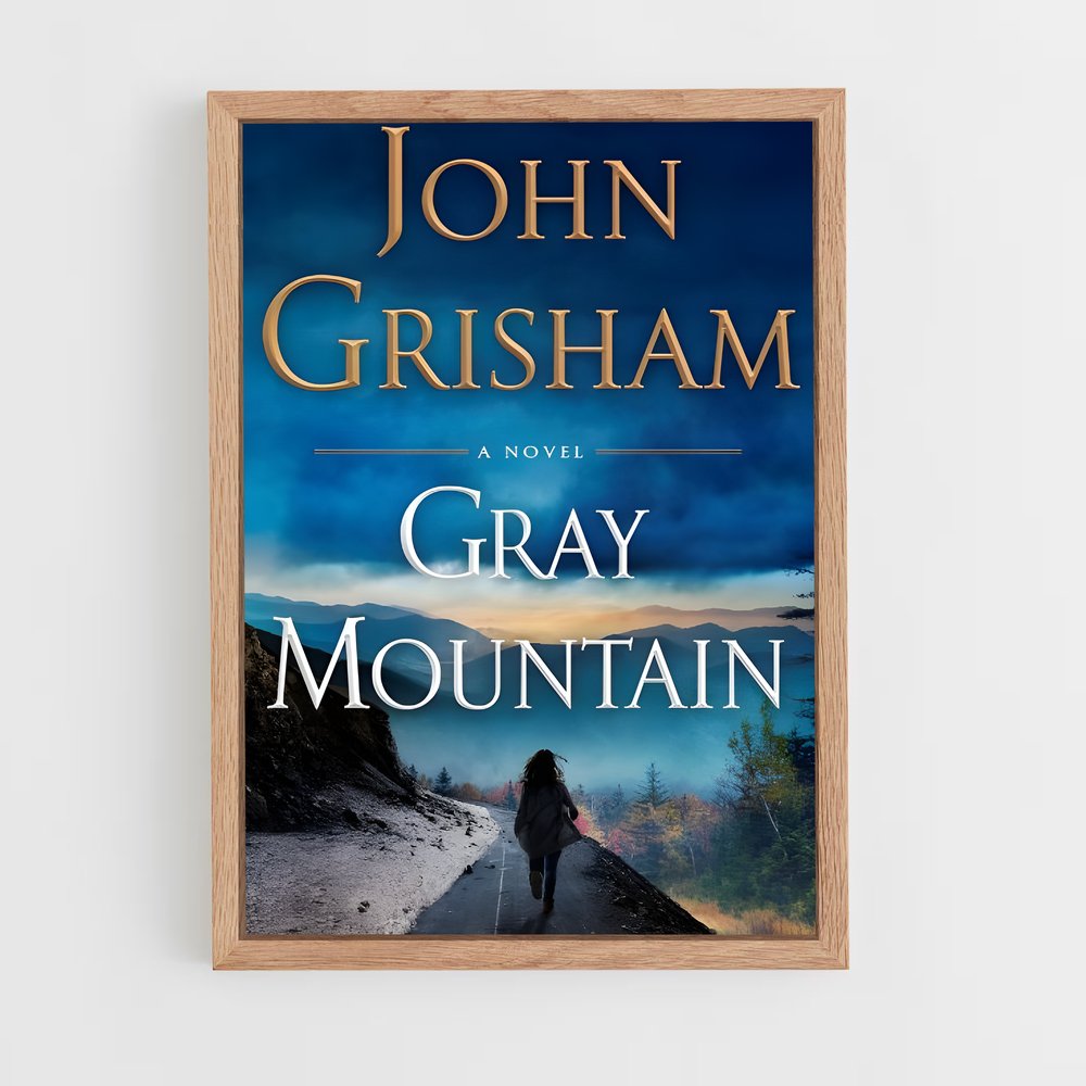 ap-john grisham-1 cadre Bois clair