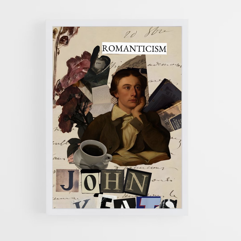 ap-john keats-1 cadre Blanc