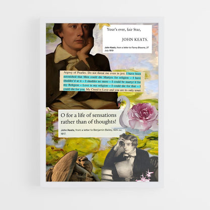 ap-john keats-4 cadre Blanc