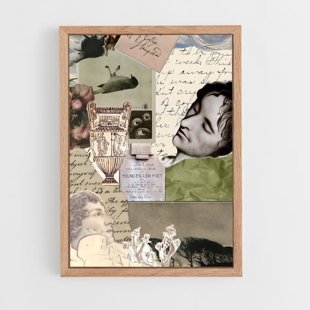 ap-john keats-5 cadre Bois clair