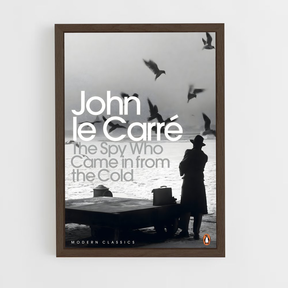 ap-john le carre-2 cadre Bois foncé
