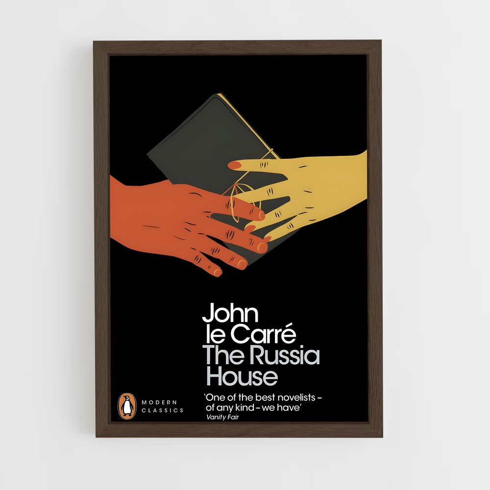 ap-john le carre-3 cadre Bois foncé