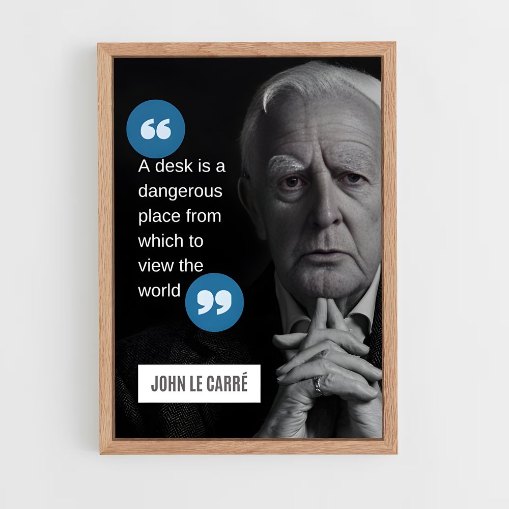 ap-john le carre-6 cadre Bois clair