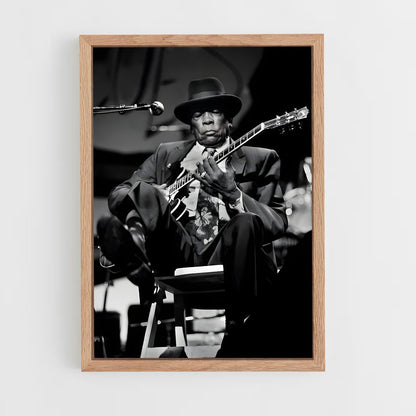 ap-john lee hooker-1 cadre Bois clair