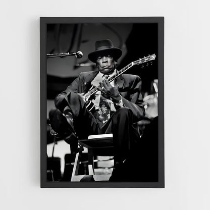 ap-john lee hooker-1 cadre Noir