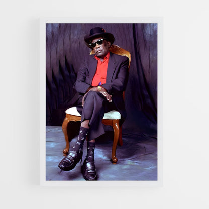 ap-john lee hooker-3 cadre Blanc
