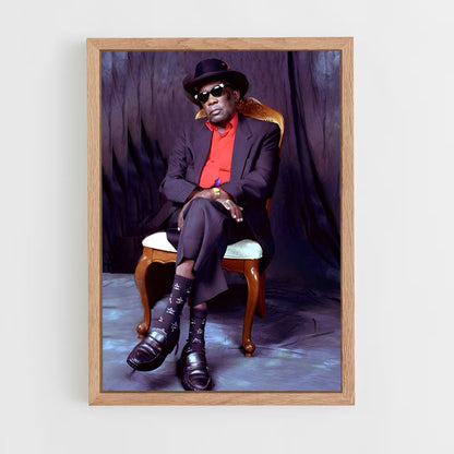 ap-john lee hooker-3 cadre Bois clair