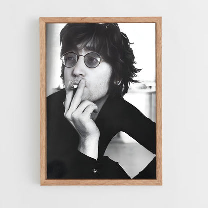 ap-john lennon-1 cadre Bois clair