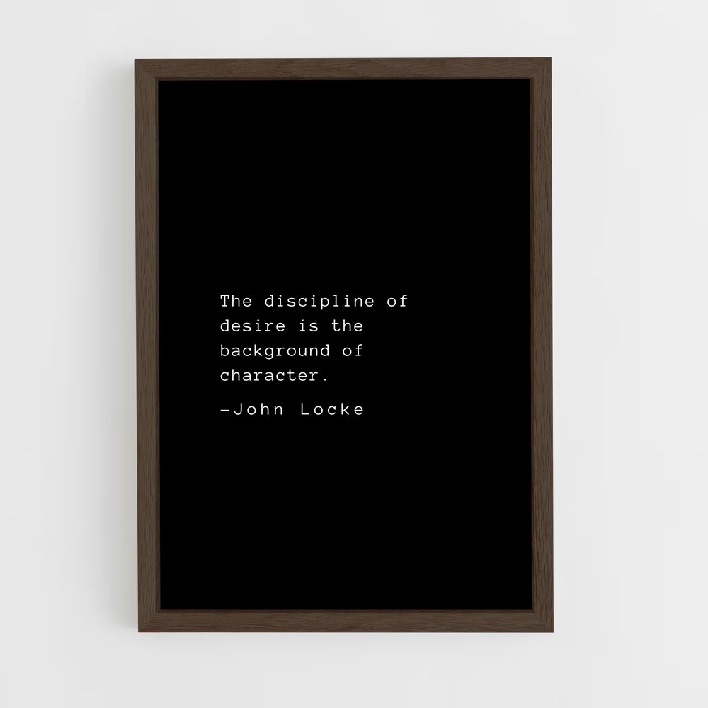 ap-john locke-2 cadre Bois foncé