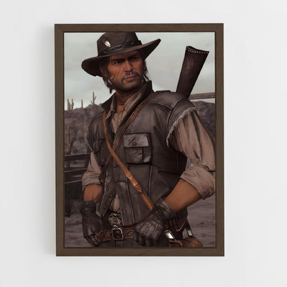 ap-john marston-1 cadre Bois foncé
