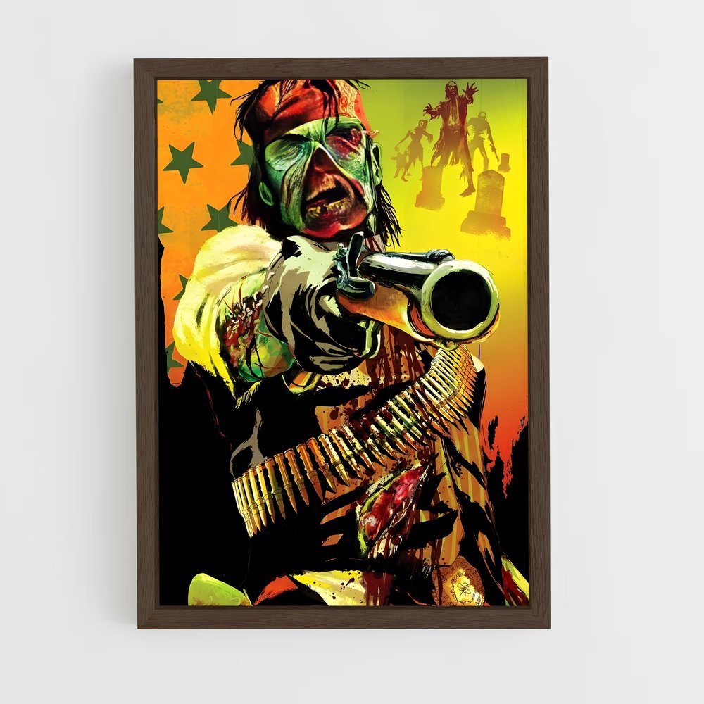 ap-john marston-2 cadre Bois foncé