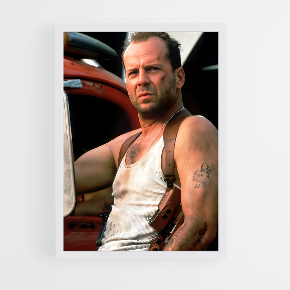 ap-john mcclane-1 cadre Blanc