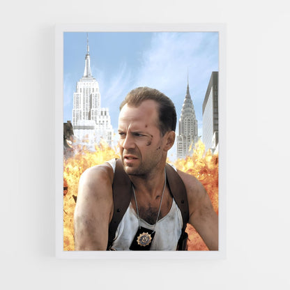 ap-john mcclane-10 cadre Blanc