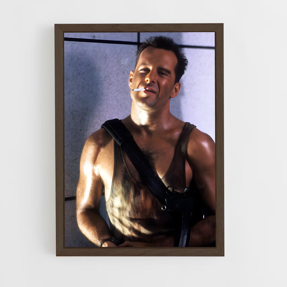 ap-john mcclane-2 cadre Bois foncé