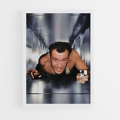 ap-john mcclane-4 cadre Blanc