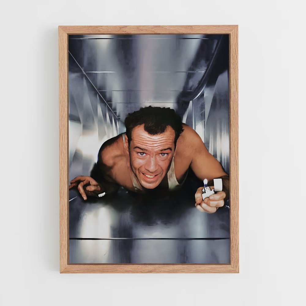 ap-john mcclane-4 cadre Bois clair
