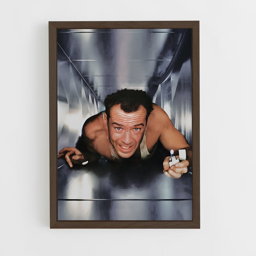 ap-john mcclane-4 cadre Bois foncé