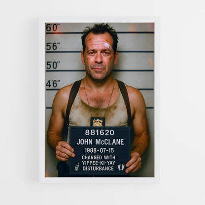 ap-john mcclane-5 cadre Blanc