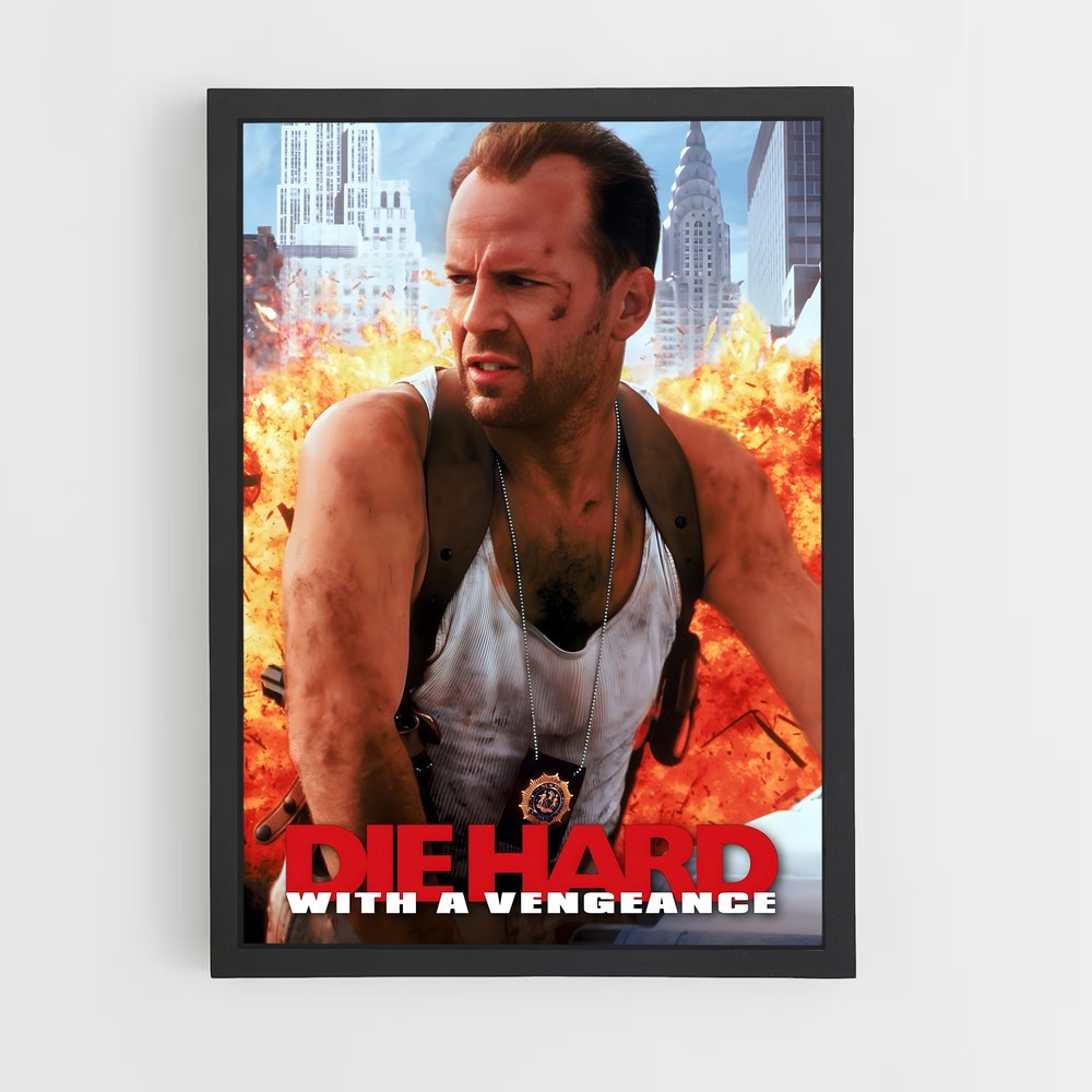 ap-john mcclane-6 cadre Noir
