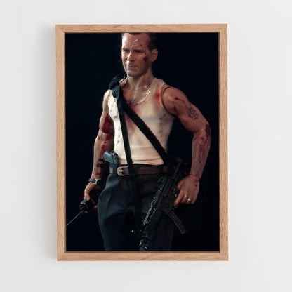 ap-john mcclane-7 cadre Bois clair