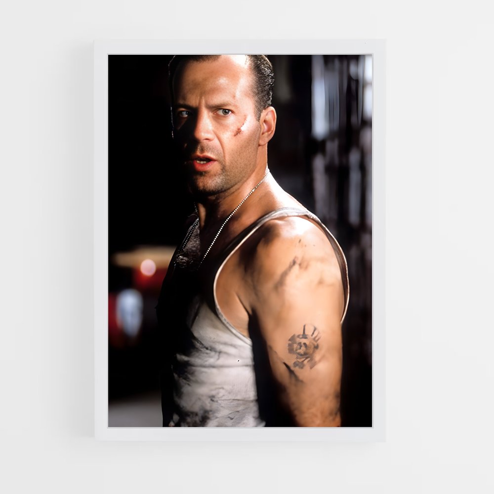 ap-john mcclane-8 cadre Blanc