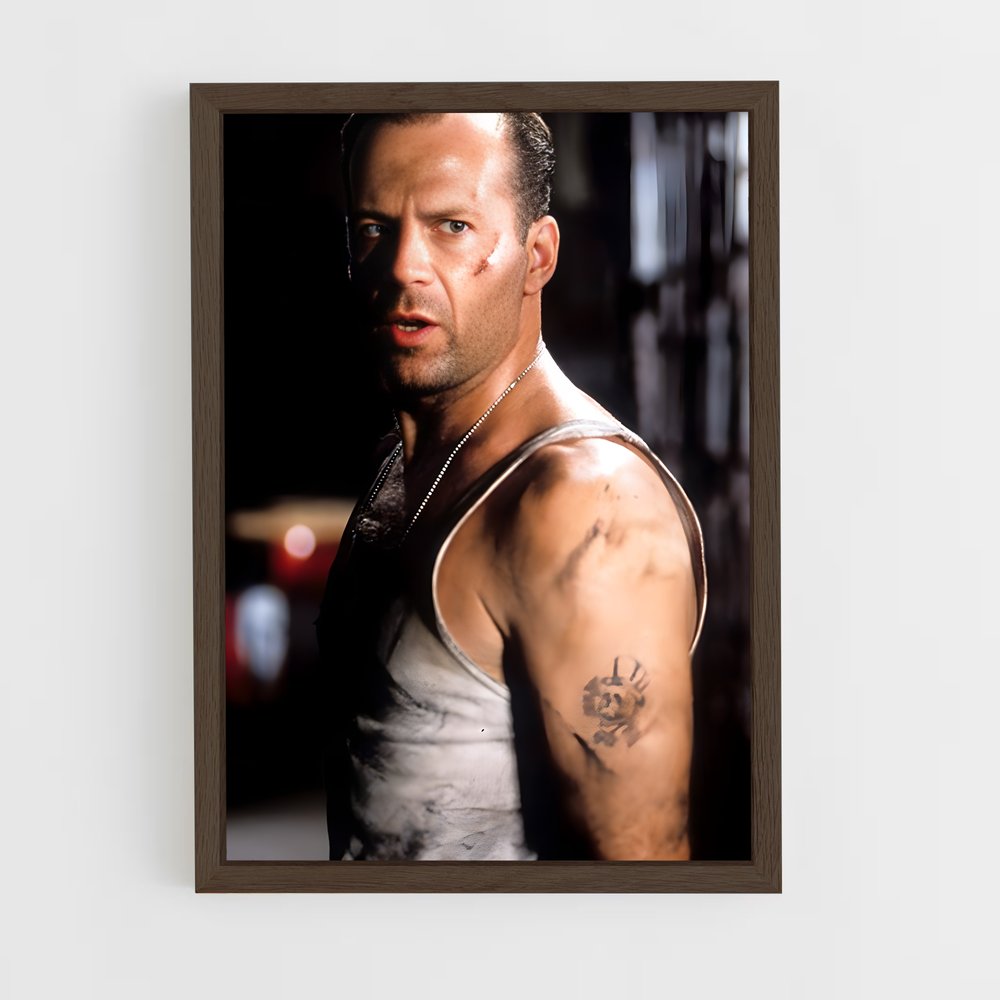 ap-john mcclane-8 cadre Bois foncé
