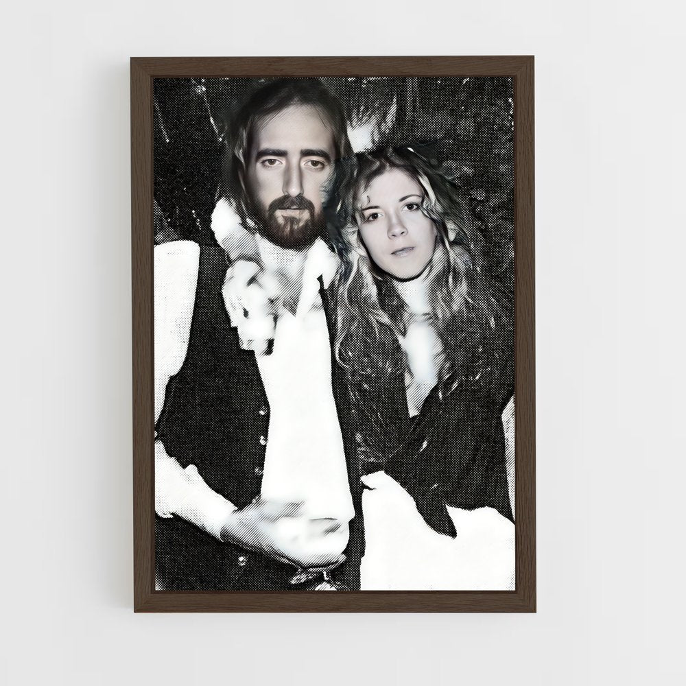 ap-john mcvie-5 cadre Bois foncé