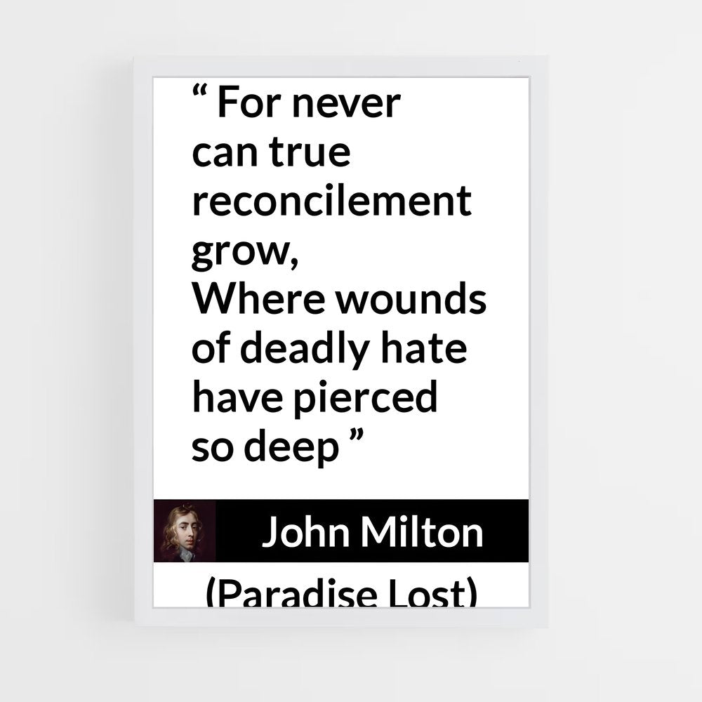 ap-john milton-1 cadre Blanc
